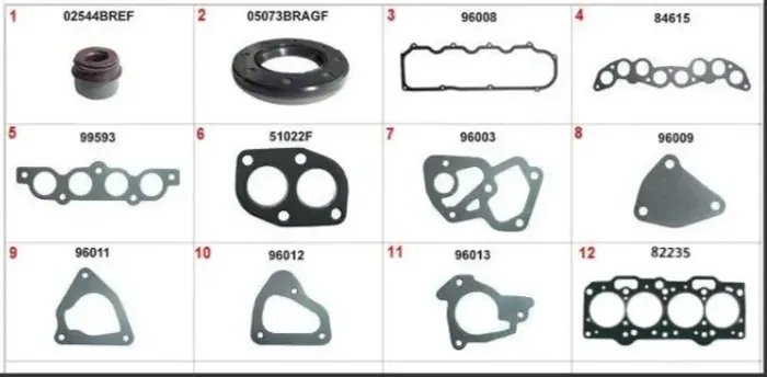 Junta Motor Sup. . C/retentor Palio Siena 1.0 95 A 00 79509 Sabo - 1 Unidade