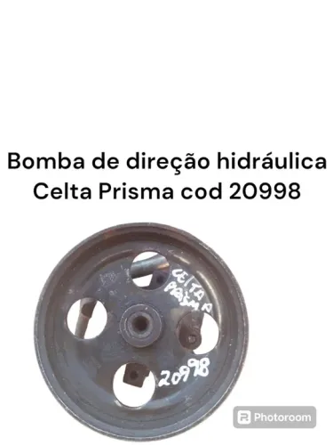 Bomba de direção hidráulica Celta Prisma cod 20998