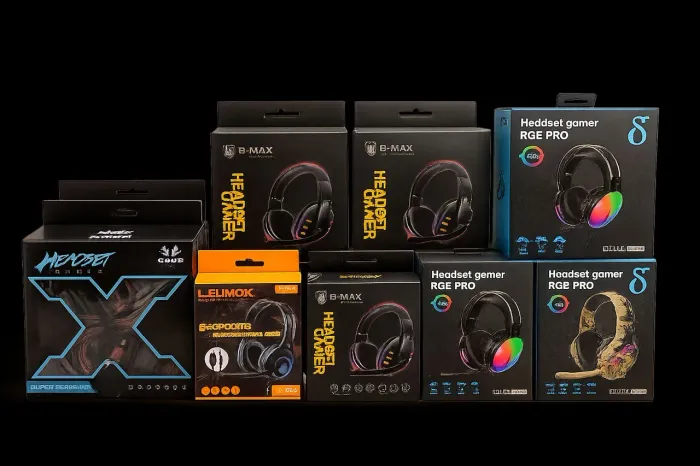 Fone de Ouvido Headsets Gamer RGB - Novos | Ótimo para Revenda