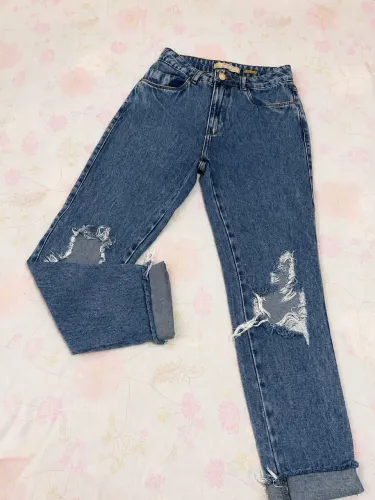 Calça Mom Jeans