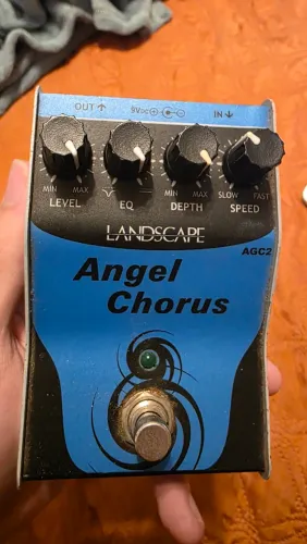 Pedal Landscape Angel Chorus para Guitarra Baixo Pedalboard