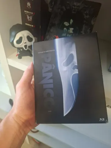 Blu-Ray PÂNICO com LUVA - edição de colecionador