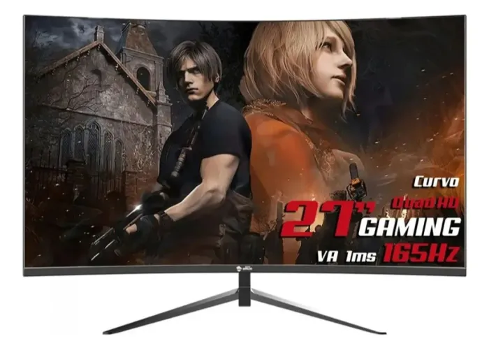 Monitor Gamer Ninja Rinnegan 165Hz 1440p 1Ms CURVO