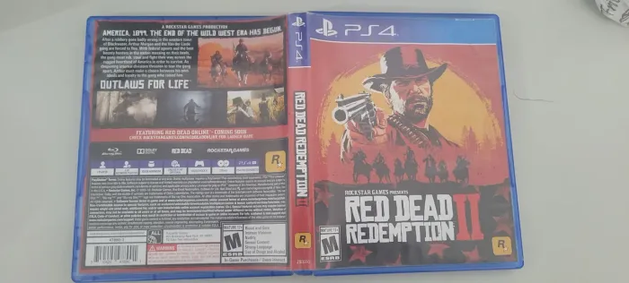Jogo ps4 red dead II