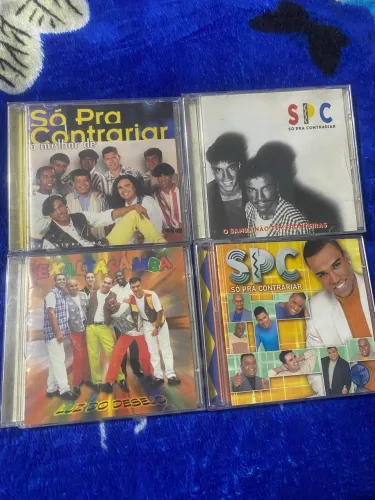 CDs de Pagode e samba