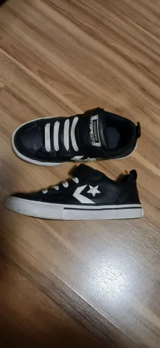 Tênis All Star Converse Pro Blaze Strap Preto Infantil