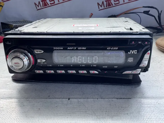 trazeira e frente para retirada de peças jvc na oferta rádio funcionando