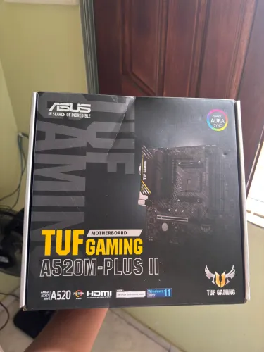 PLACA MÃE ASUS TUF GAMING A520-M PLUS II DDR4