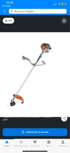 Vendo uma Roçadeira 