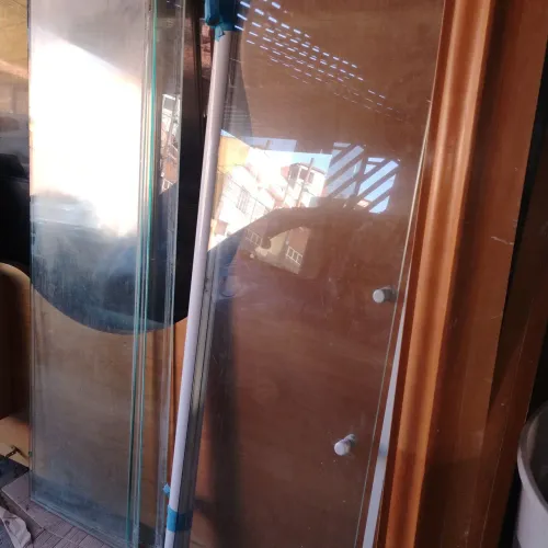 Box para banheiro largura 1 metro 5 cm só folha