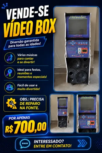 Vende se caixa Video Box