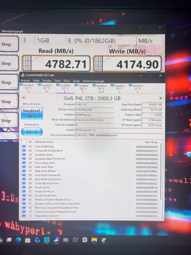SSD M2  4.0  2 TB