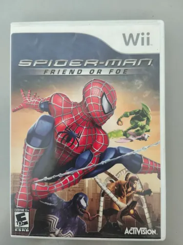 Spider man Friend or for Wii Original