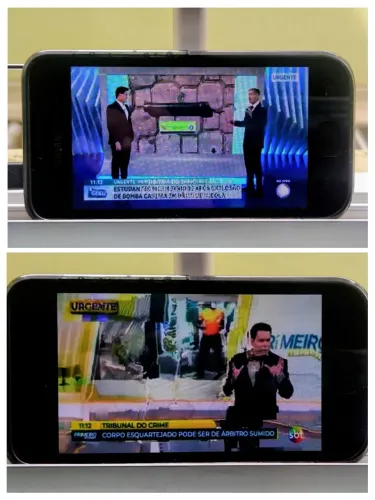 Câmera fotográfica com tv digital
