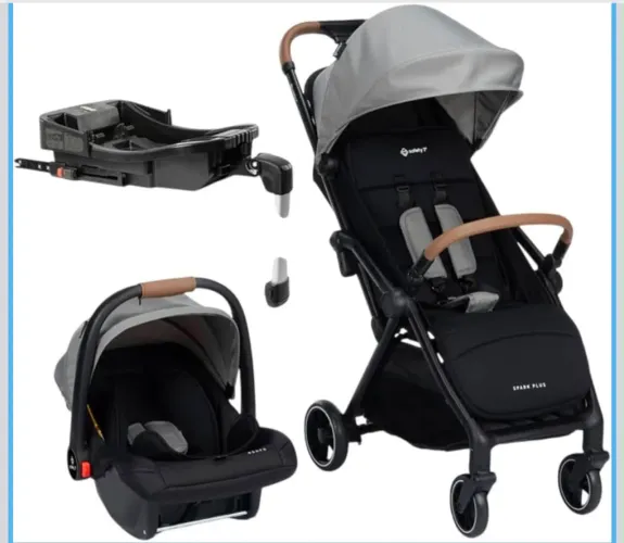 Carrinho de Bebe e Cadeirinha Safety NOVO