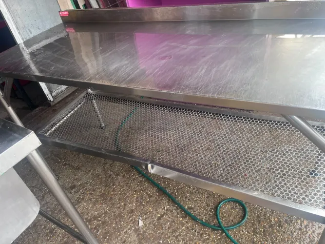 Mesa Inox Bancada