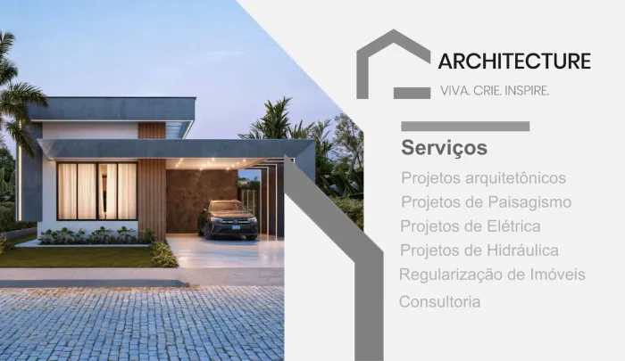 Serviços de Arquitetura, Urbanismo, paisagismo e etc...
