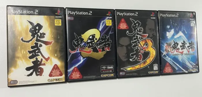 Coleção onimusha ps2