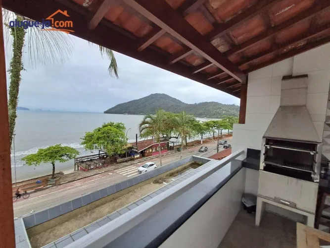 Cobertura com 3 dormitórios para alugar, 142 m² por R$ 7.000,00/mês - Itaguá - Ubatuba/SP