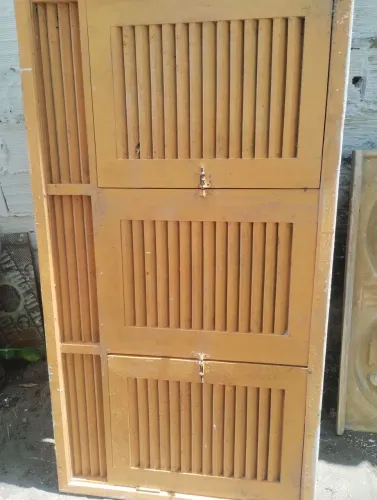 5 Janelas de madeira Massaranduba de 80 por 150