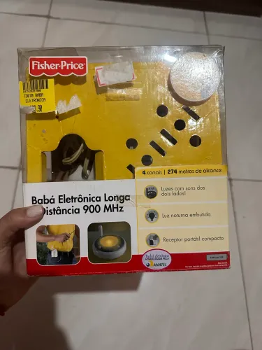 Babá eletrônica fisher price