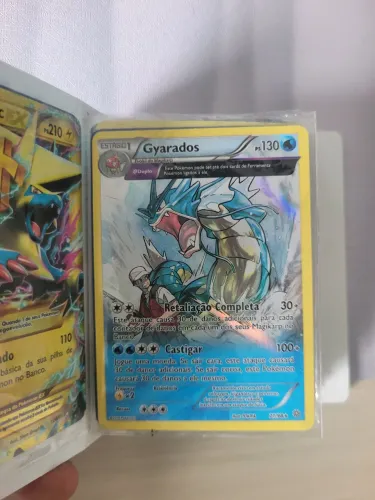 Card Pokémon Gyarados- Foil e Comum