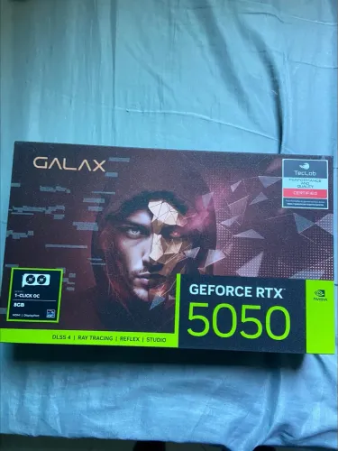 Placa de Vídeo RTX 5050 8GB Galax Preta