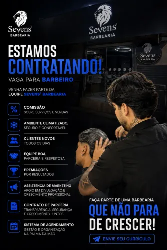VAGA PARA BARBEIRO PROFISSIONAL