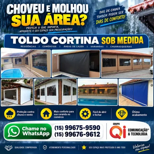 Toldo cortina