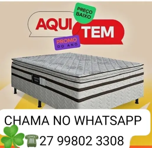 --COLCHOBOX CASAL +- FRETE GRATIS