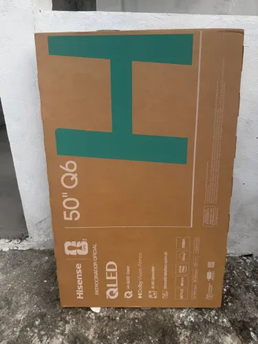 TV qled 50 polegadas nova LACRADA nota fiscal garantia