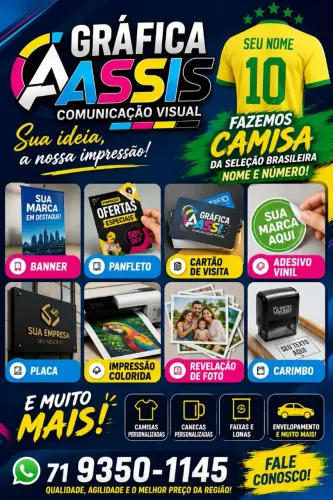 Gráfica rápida serviços personalizados 