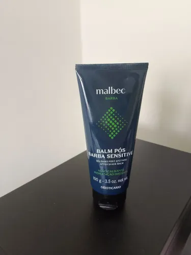 Balm pós barba sensitiva Malbec 100g um Boticário