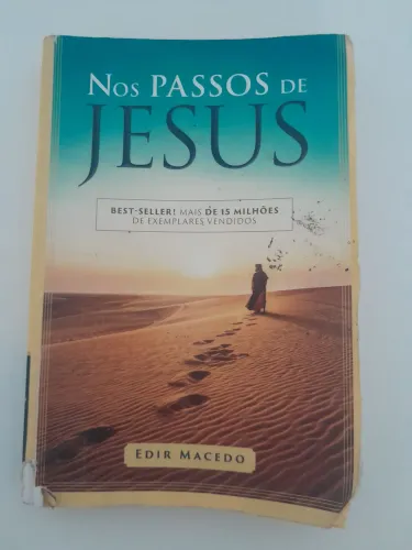 Vendo um livro usado nos passos de Jesus. Edir Macedo