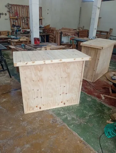 Balcão desmontável a pronta entrega 