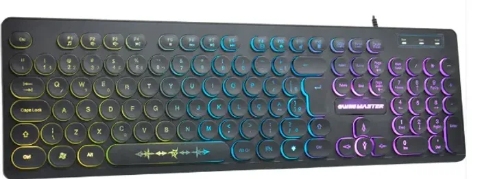 Teclado RGB Gamer PC