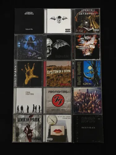 CDs Originais de Rock | Avenged Sevenfold ? Linkin Park ? System of a Down e mais 