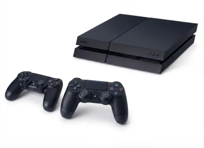 Play station 4 + 2 Controles+ Jogos na memória + mídias físicas 