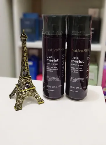 BODY SPLASH UVA MERLOT NATIVA SPA BOTICÁRIO 200ML