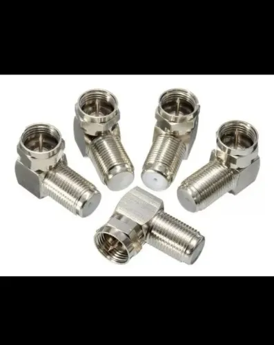 Adaptador em L para cabo Coaxial (antena de tv) Novos!