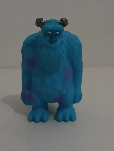 BONECO MINIATURA UNIVERSIDADE MONSTROS SA ORIGINAL DISNEY PIXAR JAMES P SULLIVAN SULLEY