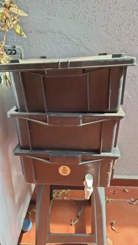 Composteira Caseira Michocário Reciclagem Adubo Orgânico