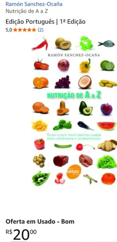 Nutrição de A a Z. 