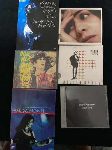 Kit - MPB Marisa Monte - 4 CDs + 2 DVDs 