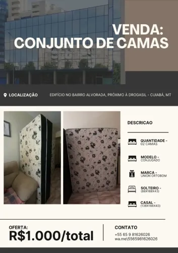 Conjunto de Camas Ortobom
