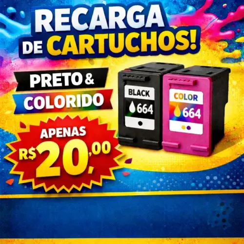 Recarga de Cartucho HP