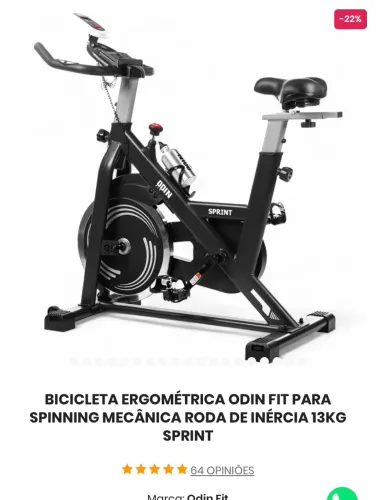 Bicicleta Ergométrica - Odin