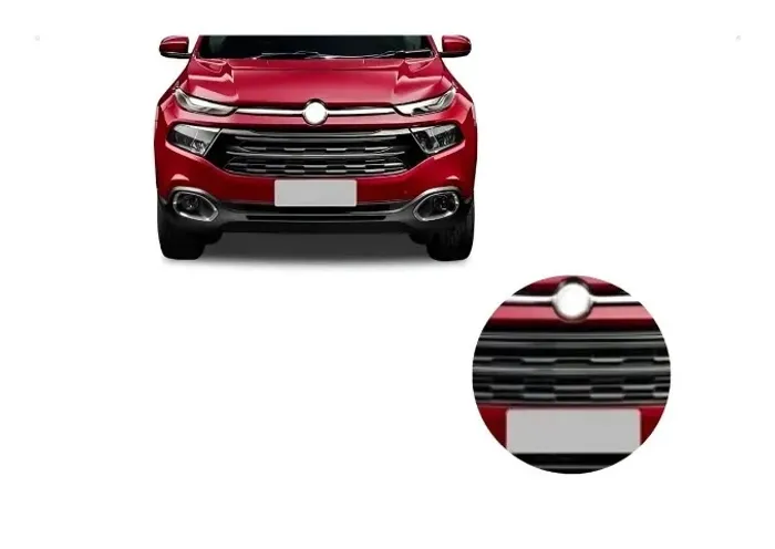 Grade Friso Cromada Fiat Toro 2016 A 2020 Original