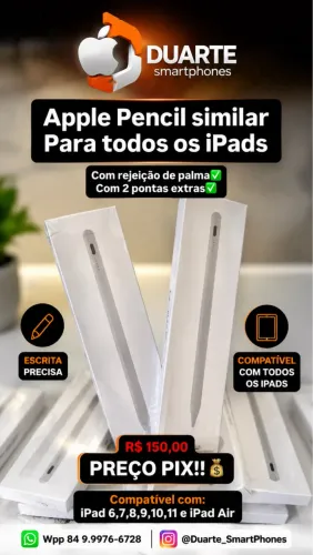 Apple Pencil similar para todos os iPad