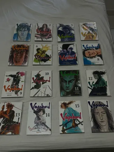 Coleção Vagabong Vol. 1 ao 16 (Perfeito Estado)